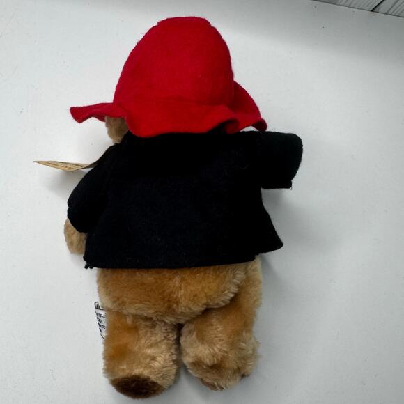 Vintage Eden 1981 Paddington Bear Standing Plush Coat & Hat with Tags - Picture 3 of 8